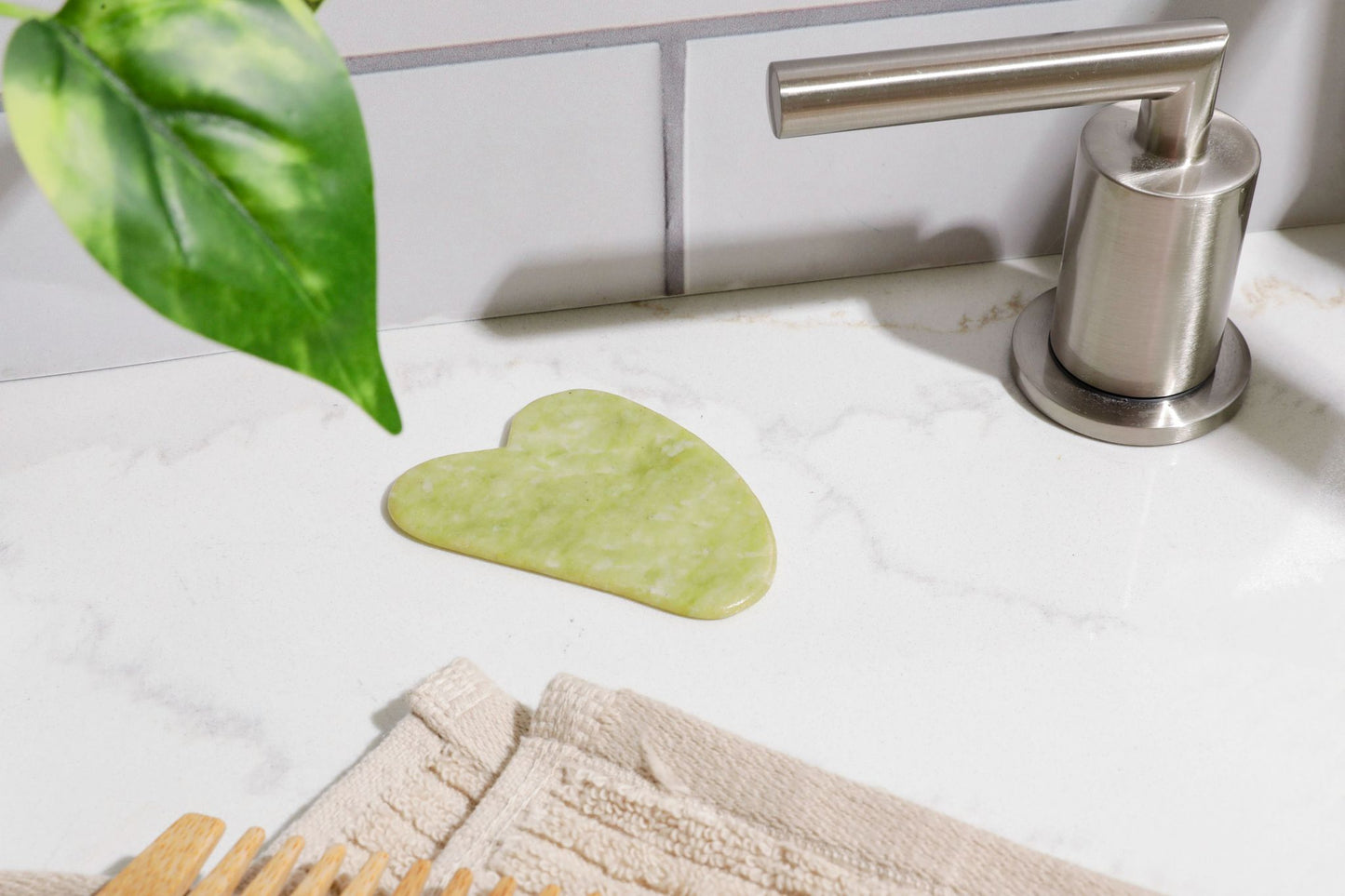 Jade Gua Sha Facial Stone