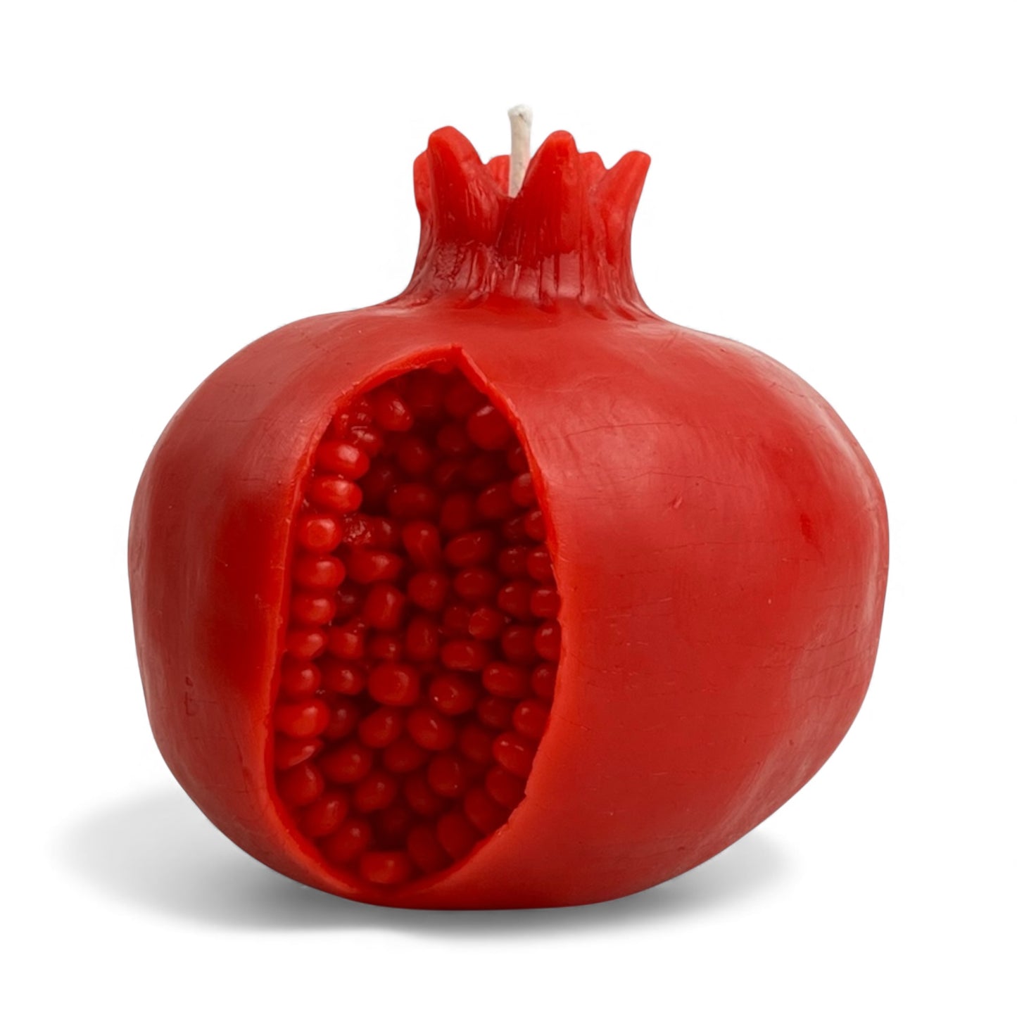 100% Beeswax Pomegranate Candle