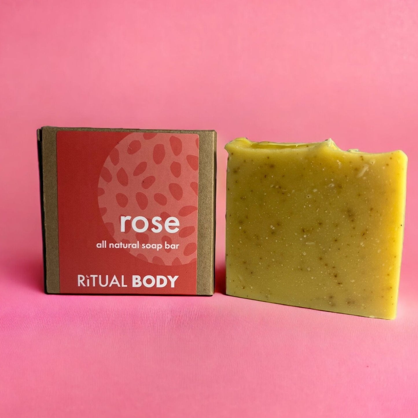 Rose Bar Soap- Rose Geranium