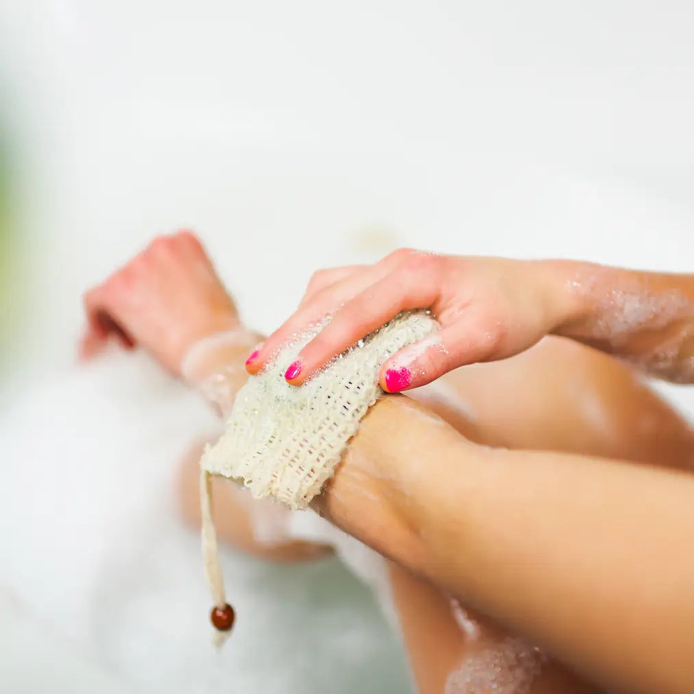 Compostable Sisal Soap Saver Bag