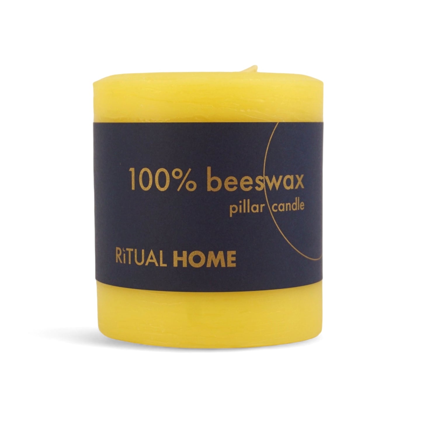 100% Beeswax 3" x 3" Pillar Candle