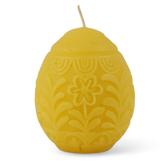 100% Beeswax Egg Candle